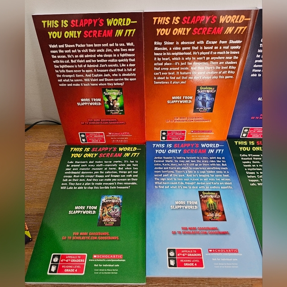 GOOSEBUMPS Slappyworld 8 Book Box Set - Great Condition - Picture 8 of 9